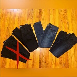 BUNDLE OF 3 Express jeans size 8L